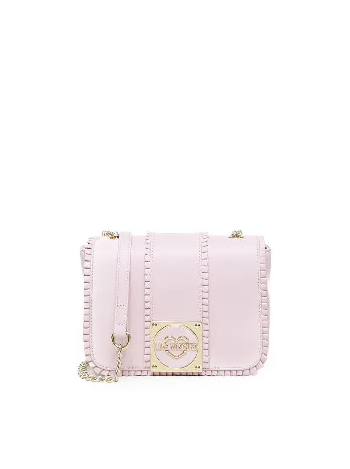 BORSA CON LOGO A TRACOLLA