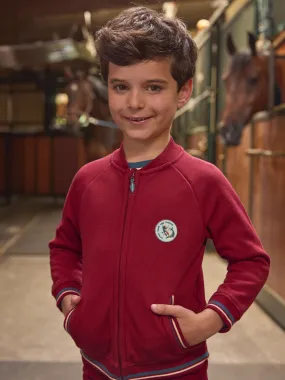 Burgundy KIDS CARDIGAN    