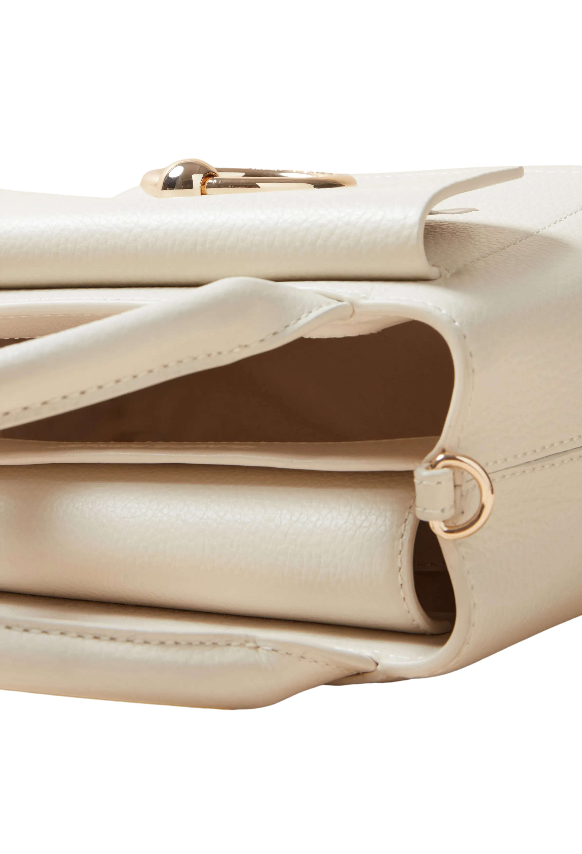  CLAUDIE PIERLOT   Mini borsa a mano in pelle liscia | Bianco