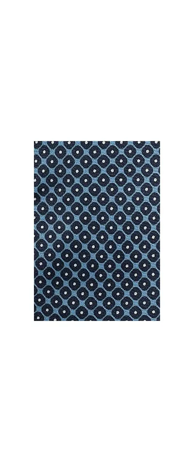 Cravatta blu chiaro stile retrò