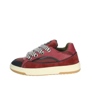 D.A.T.E.  SNEAKERS BASSA W371-RM-LE-BX BORDEAUX