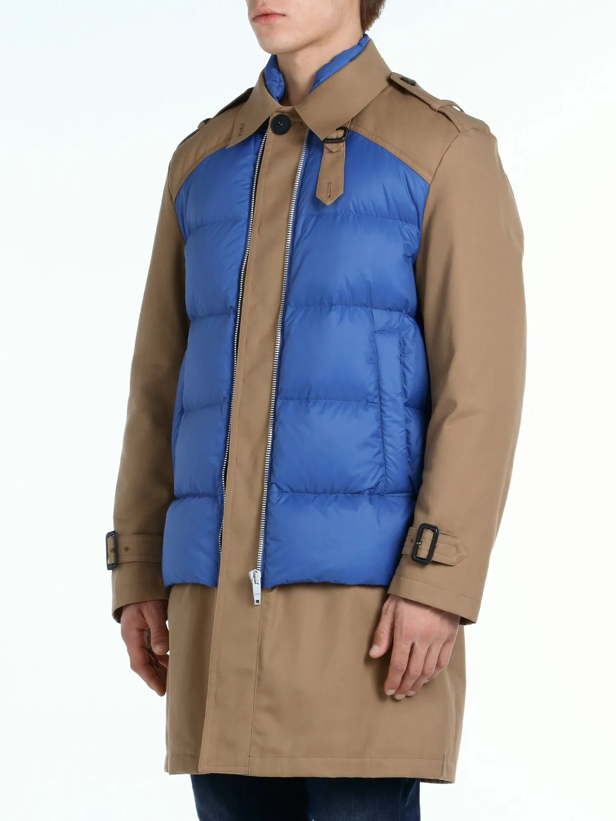 DRM   TRENCH IMBOTTITO IN PIUMA D'OCA