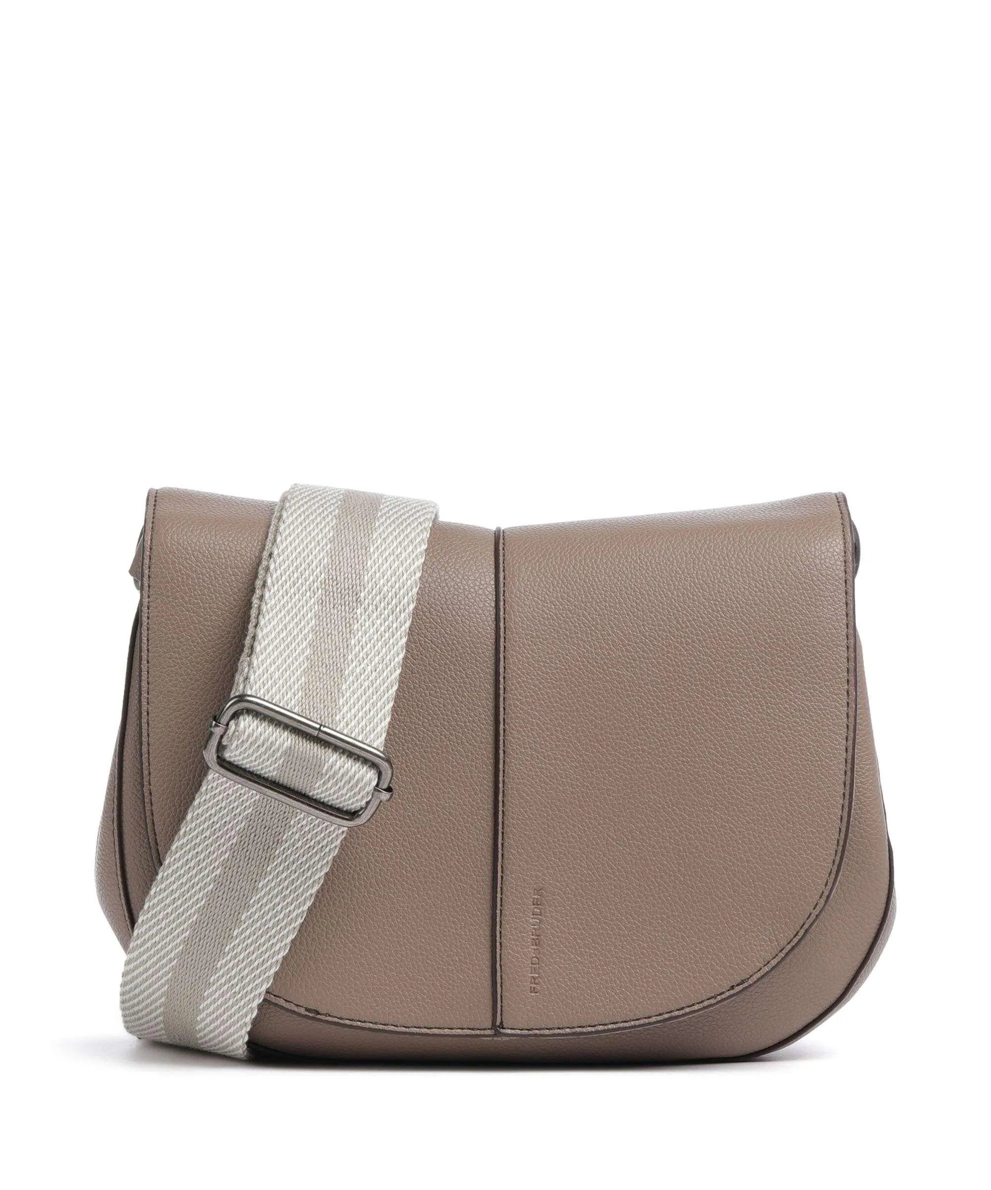  FredsBruder Bestie Borsa a tracolla pelle granulata taupe  