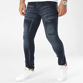 Jeans regolari blu