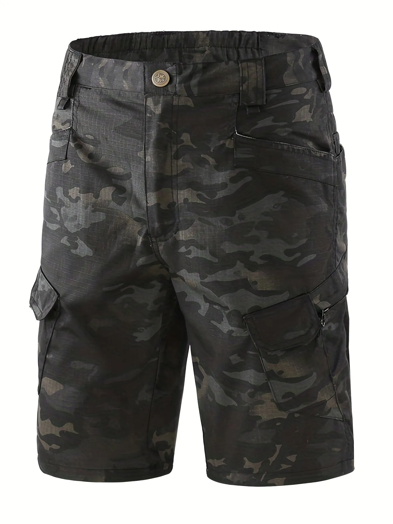 Pantaloncini Tattici Multitasche Da Uomo Pantaloncini Cargo Multiuso Pantaloncini Da Trekking Impermeabili Da Esterno