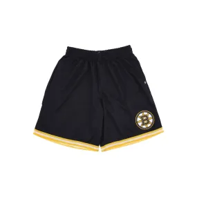 Pantaloncino Tipo Basket Uomo Nhl Back Court Grafton Shorts Bosbru Jet Black