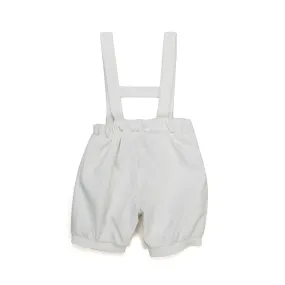 Pantalone Con Bretelle Neonato