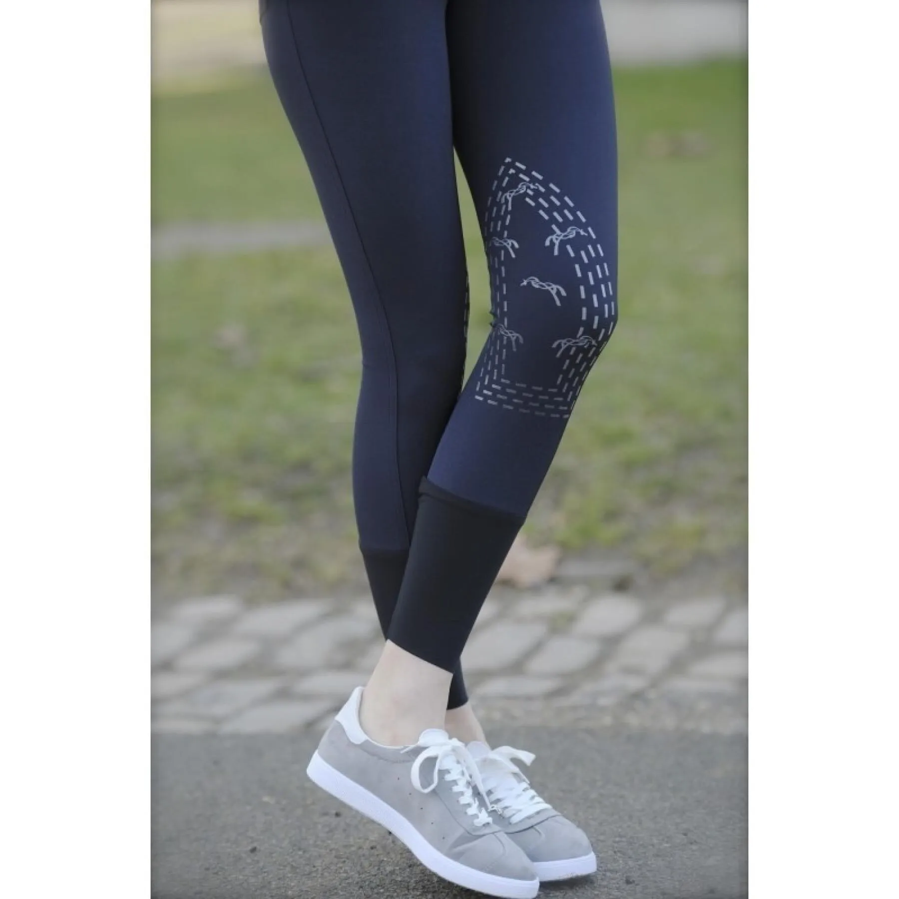 Pantaloni da equitazione per bambina Pénélope Fun Pushup