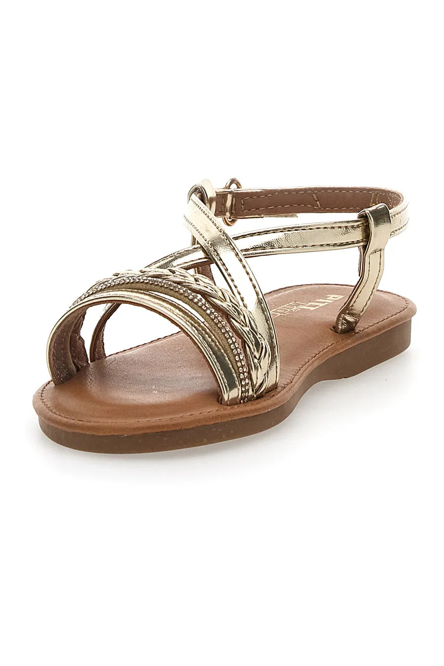   PITT KIDS Sandali Dorati con Cinturino Pitt Kids 392430