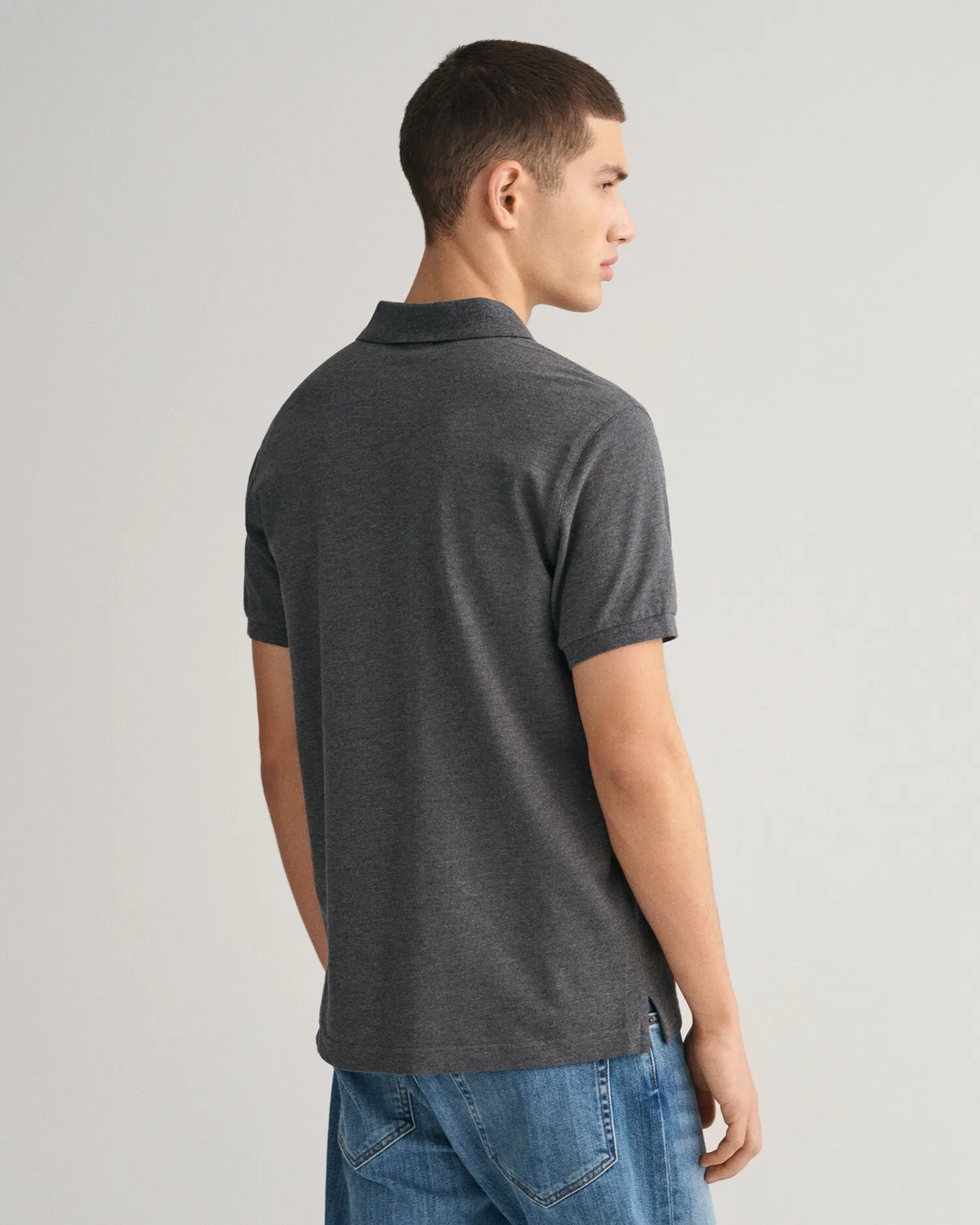 Polo Shield in piqué slim fit    