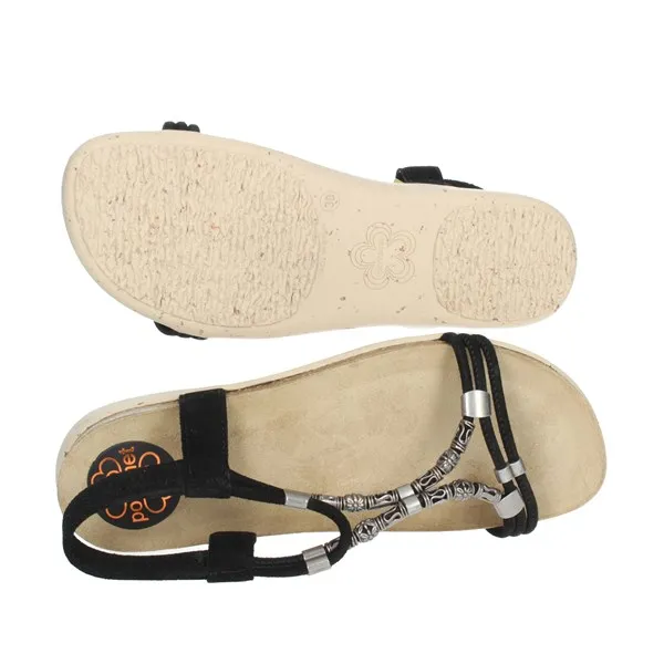 PORRONET  SANDALI BASSI FI2863 NERO