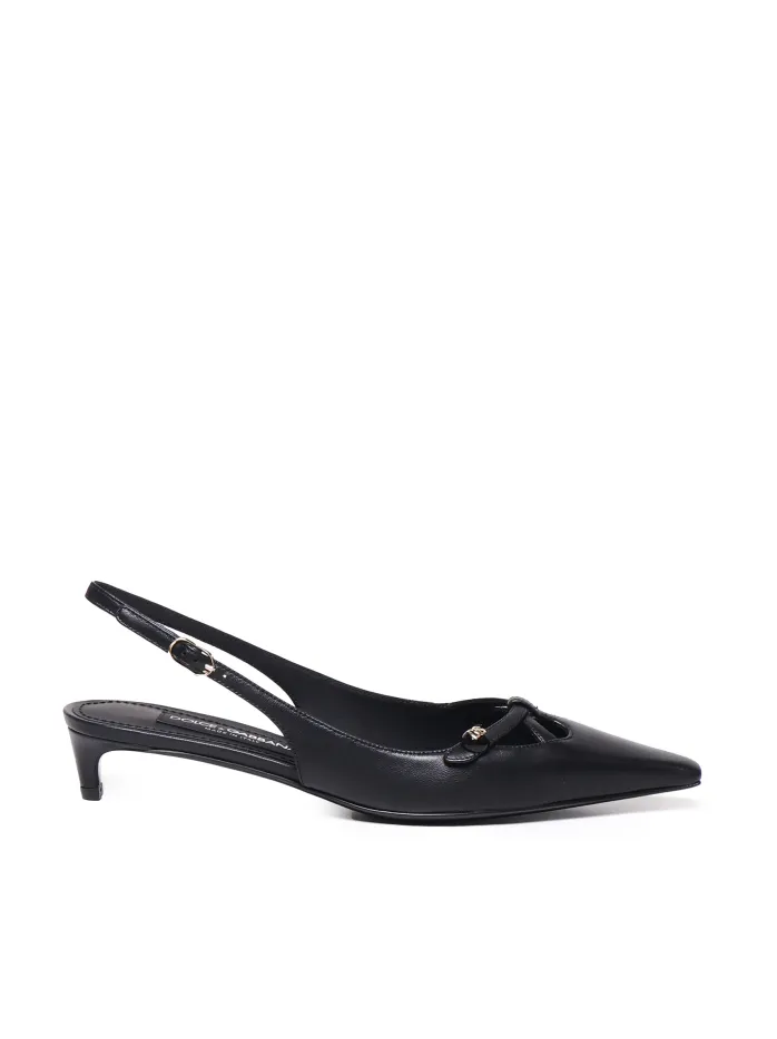 SLINGBACK IN PELLE DI AGNELLO