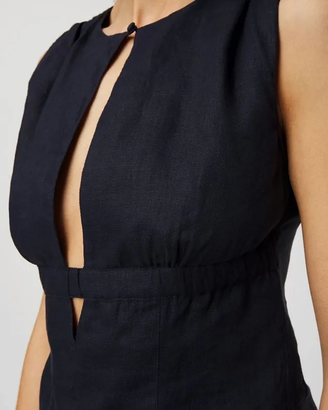 Top di lino Joslin Aston