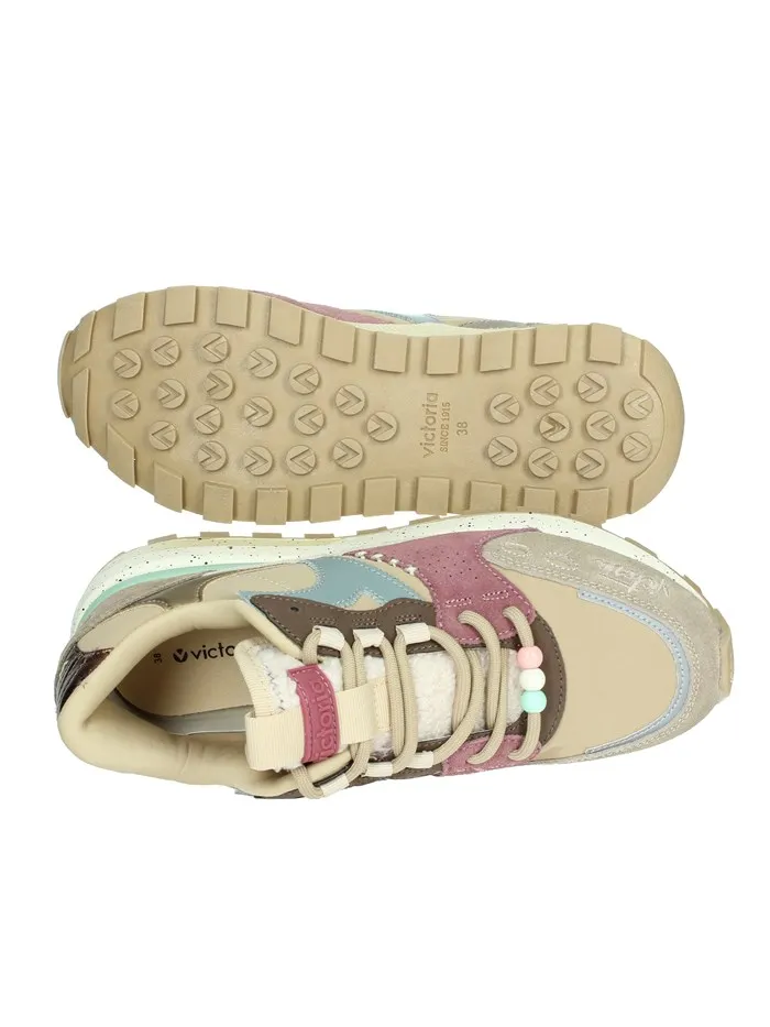 VICTORIA  SNEAKERS BASSA 1156109 BEIGE