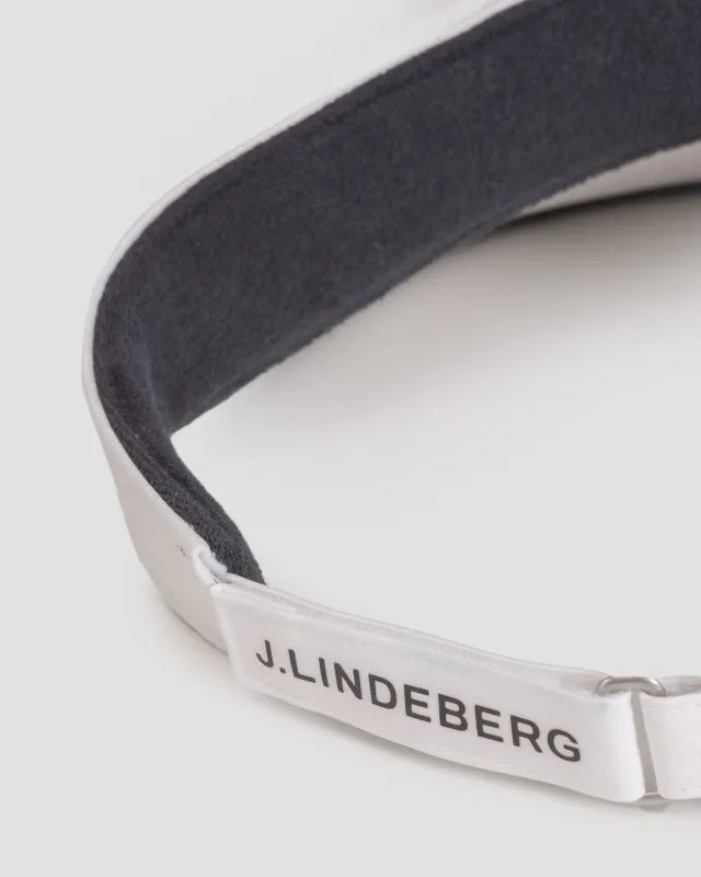 Visiera bianca da donna J.Lindeberg Alba Big Visor